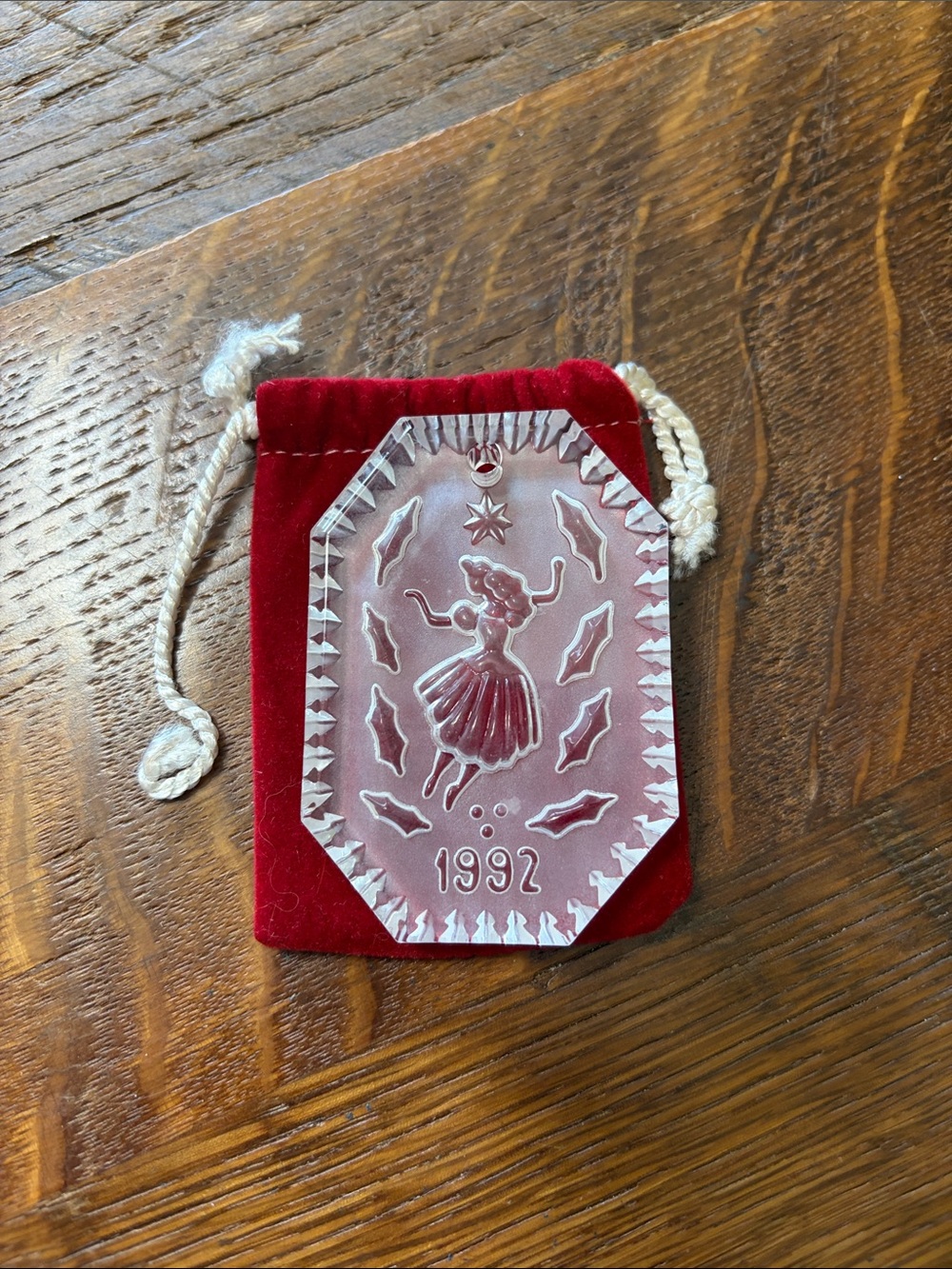 1992 Waterford Christmas ornament